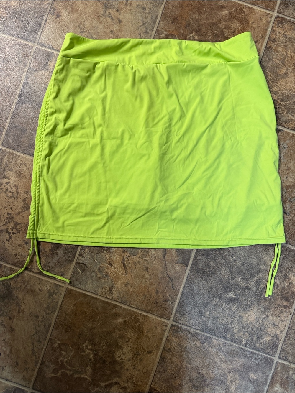 Capullo Neon Lime Active Skort - 4XL